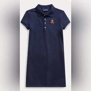 Polo by Ralph Lauren Blue Label Polo Bear Mesh Dress Size Medium